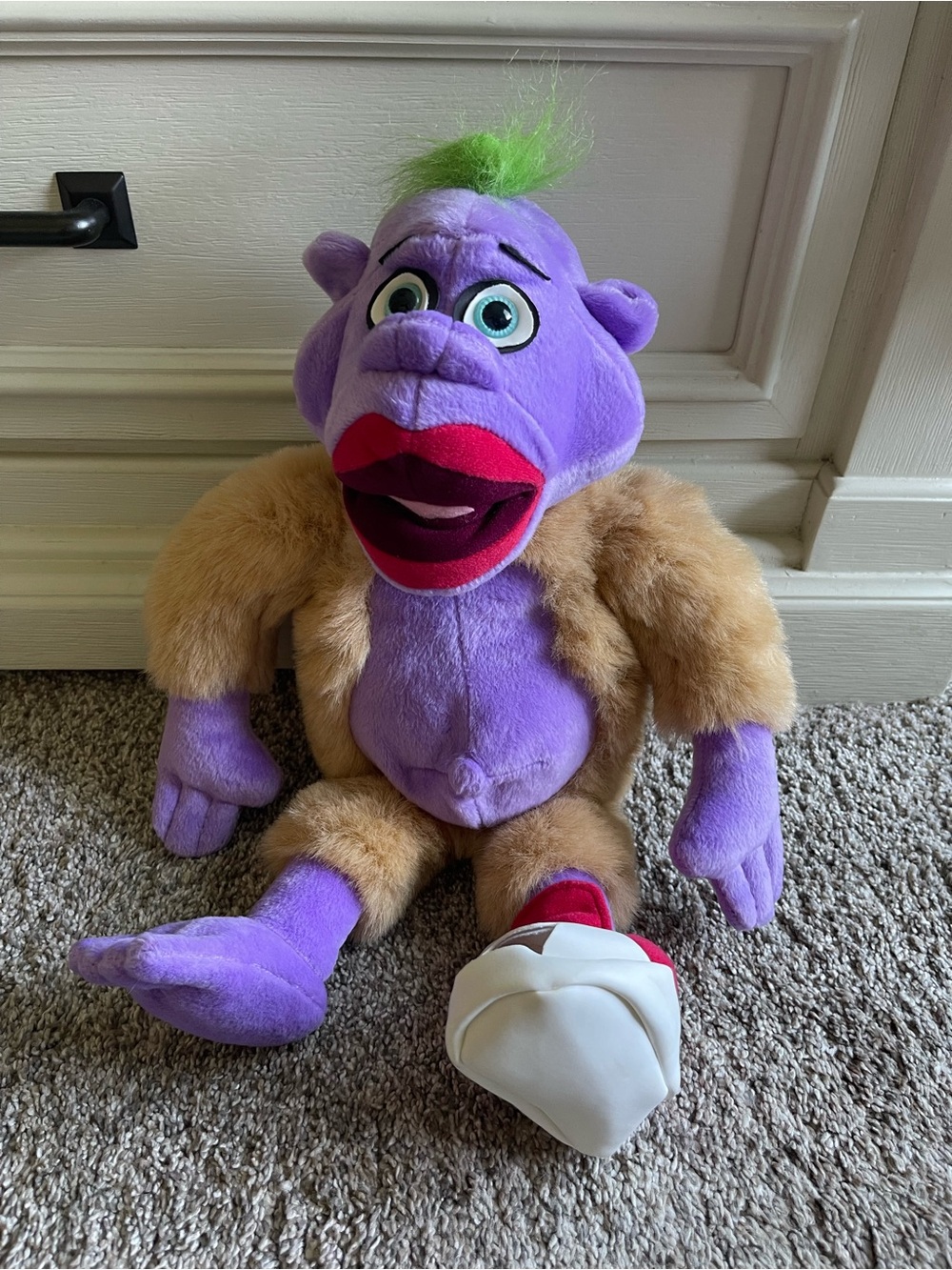 2003 Jeff Dunham peanut plush doll 18 inch